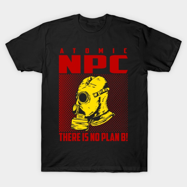 ATOMIC NPC 10 T-Shirt by 2 souls